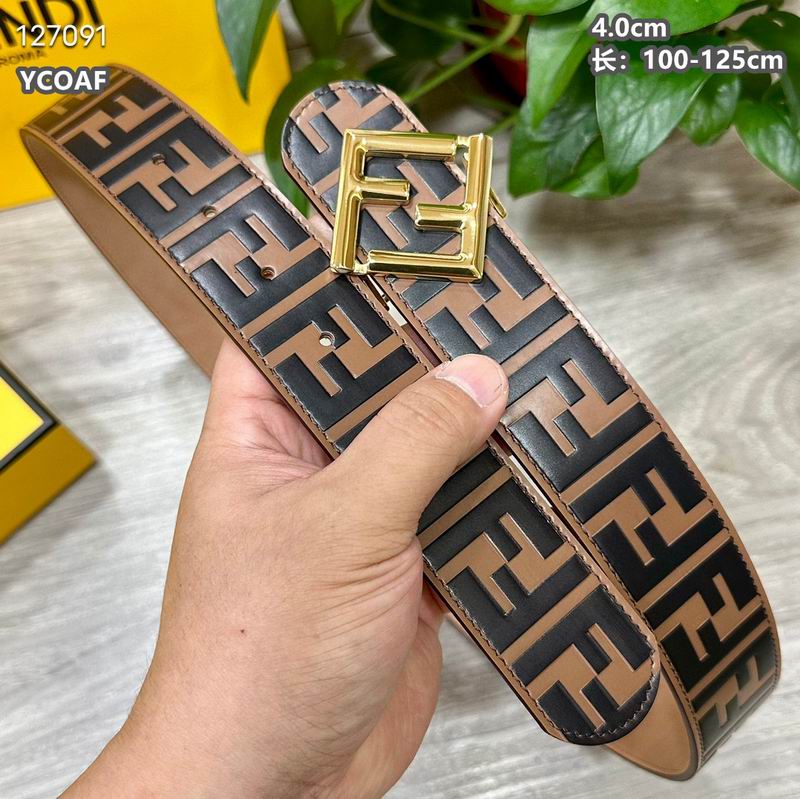 Fendi belt 40mmX100-125cm 8L137